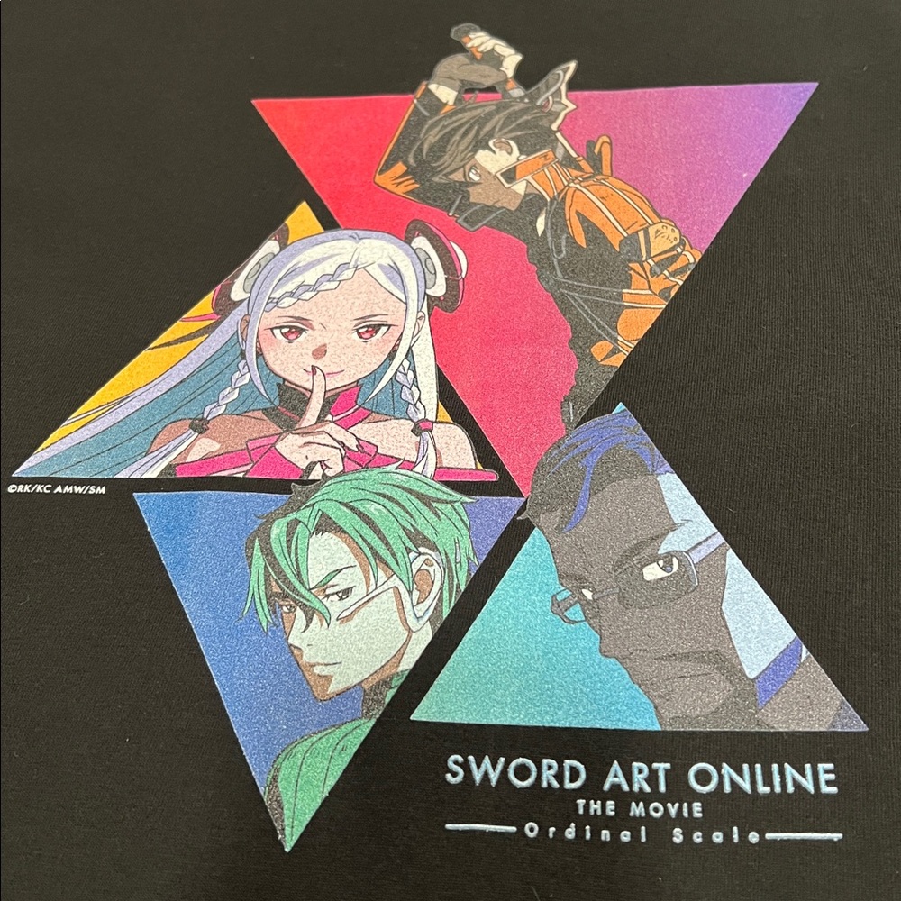 ANIME , Sword Art Online Graphic Ordinal Scale movie T-shirt - Picture 2 of 8